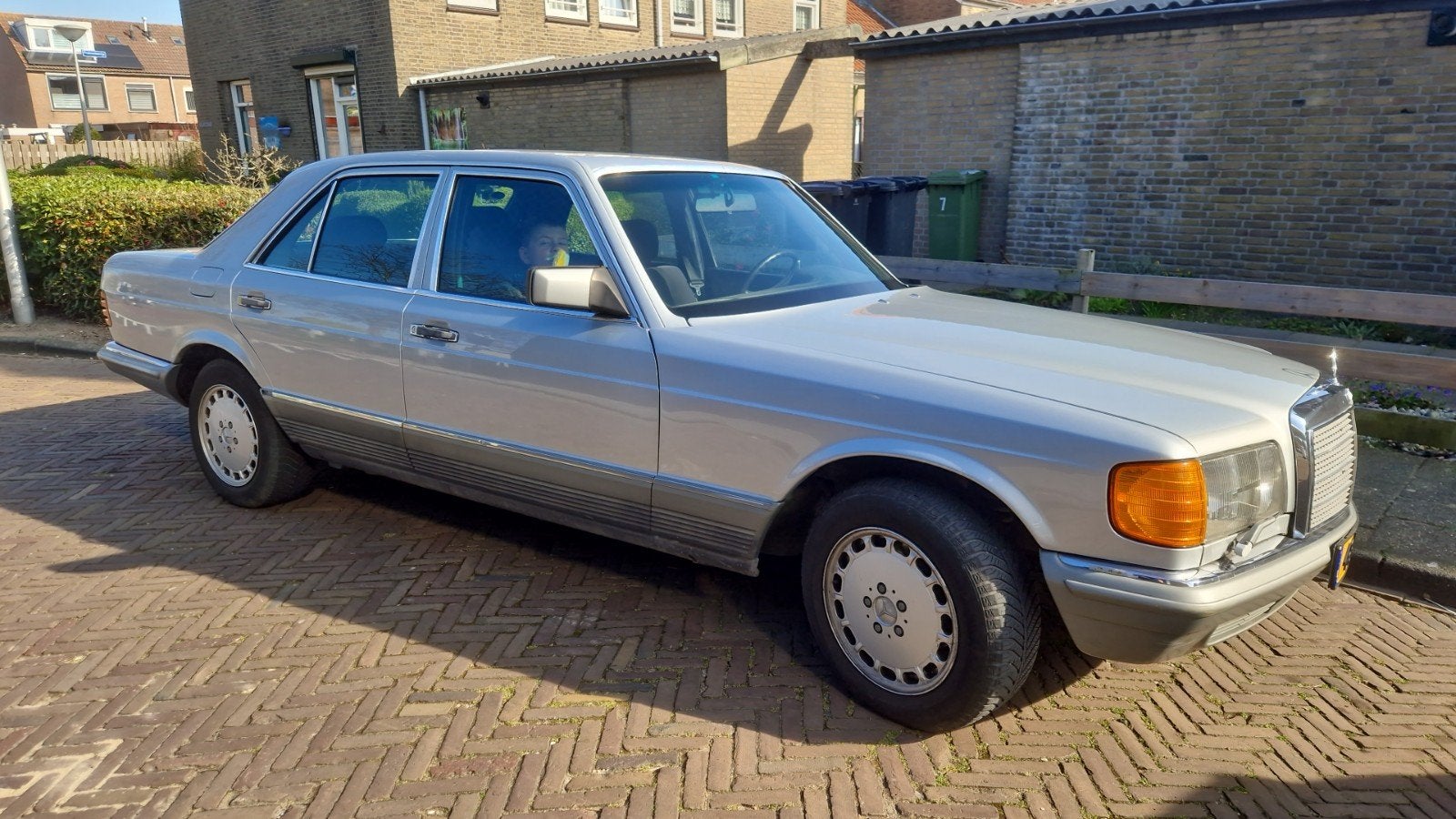 Dak lijsten mercedes w126 s se, Ophalen, Gebruikt, Links, Mercedes-Benz