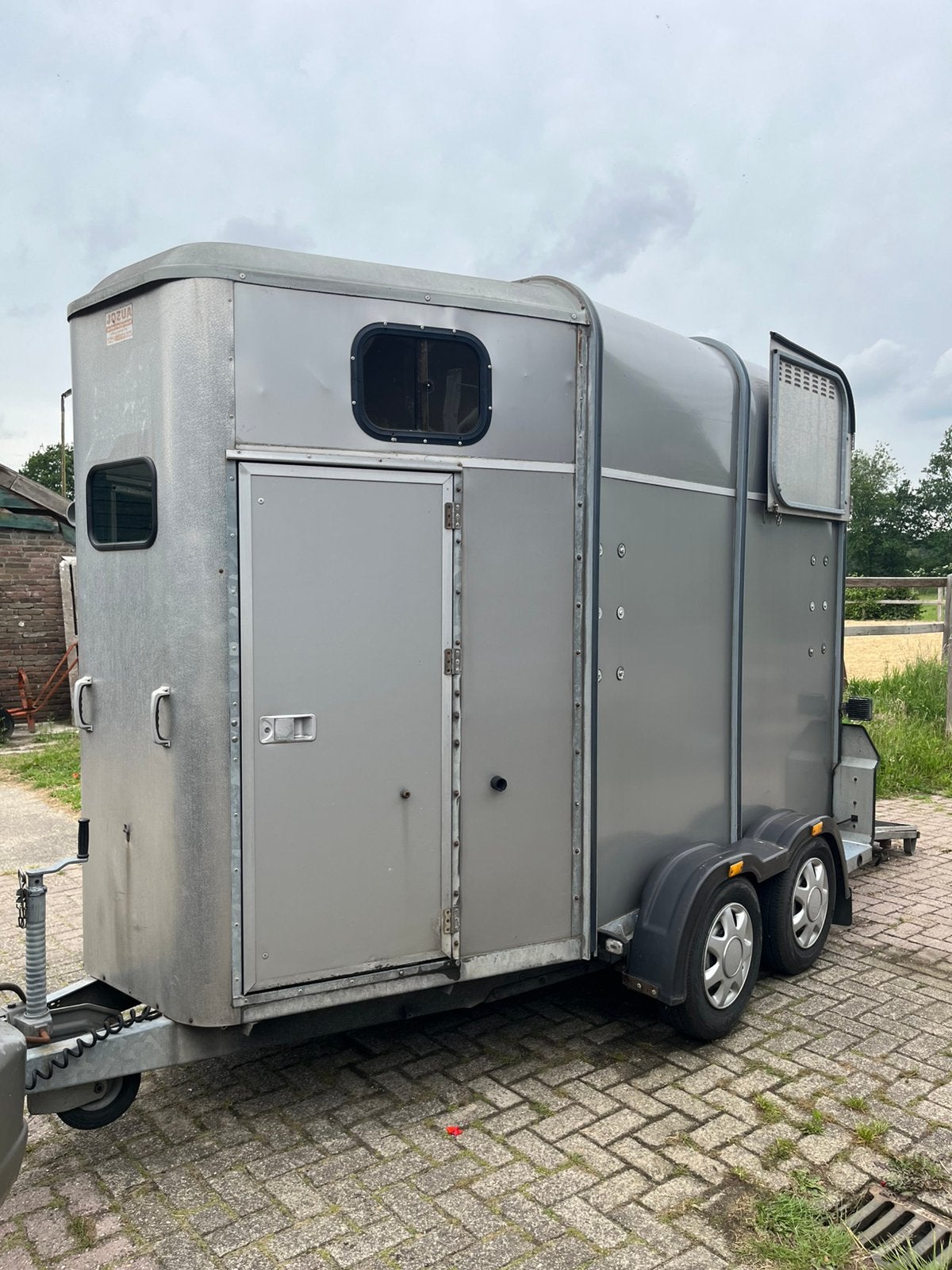 Ifor Williams HB505 2-paardstrailer, Ophalen, Gebruikt, Aluminium, 2-paards trailer