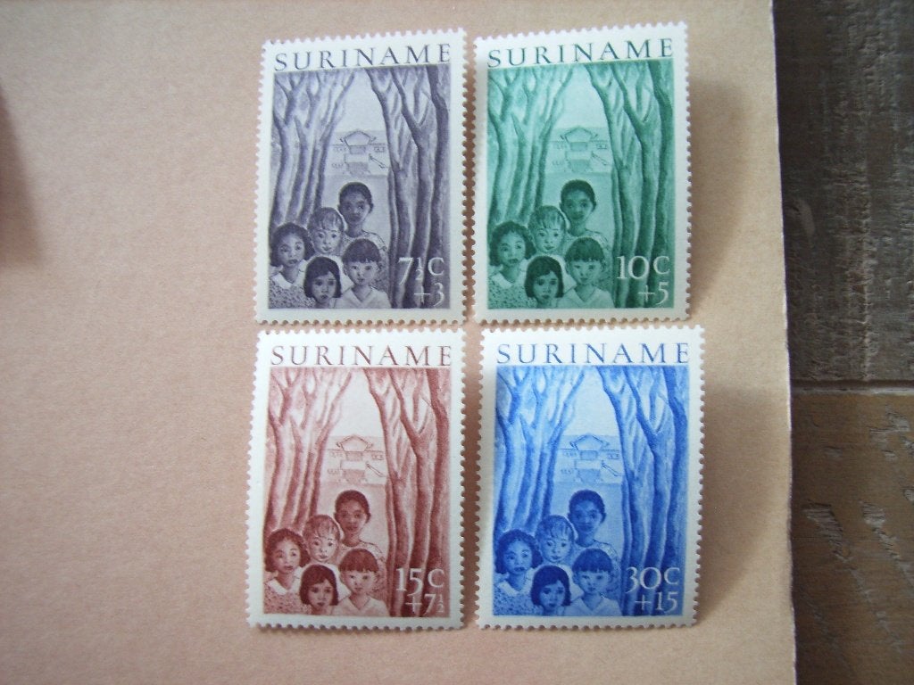 5   Suriname 312-315 Pf, Ophalen, Postfris