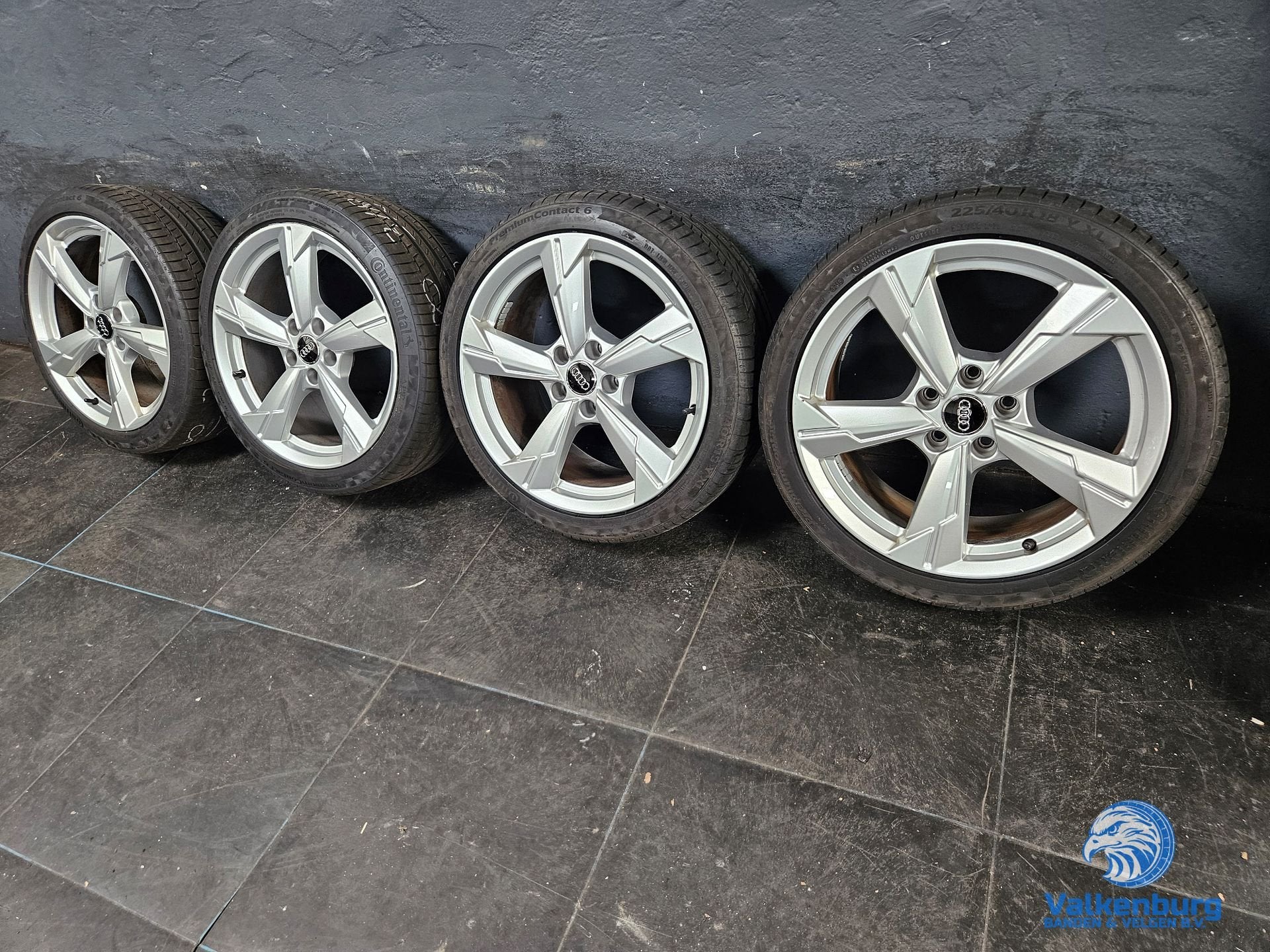 7mm! Originele Audi A3 18 inch Rotor velgen 5x112 zomerbande, 18 inch, Gebruikt, -, -