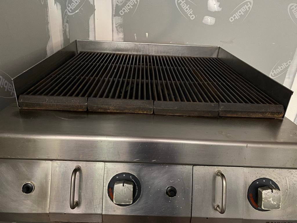 Gasgrill, Ophalen, Gebruikt