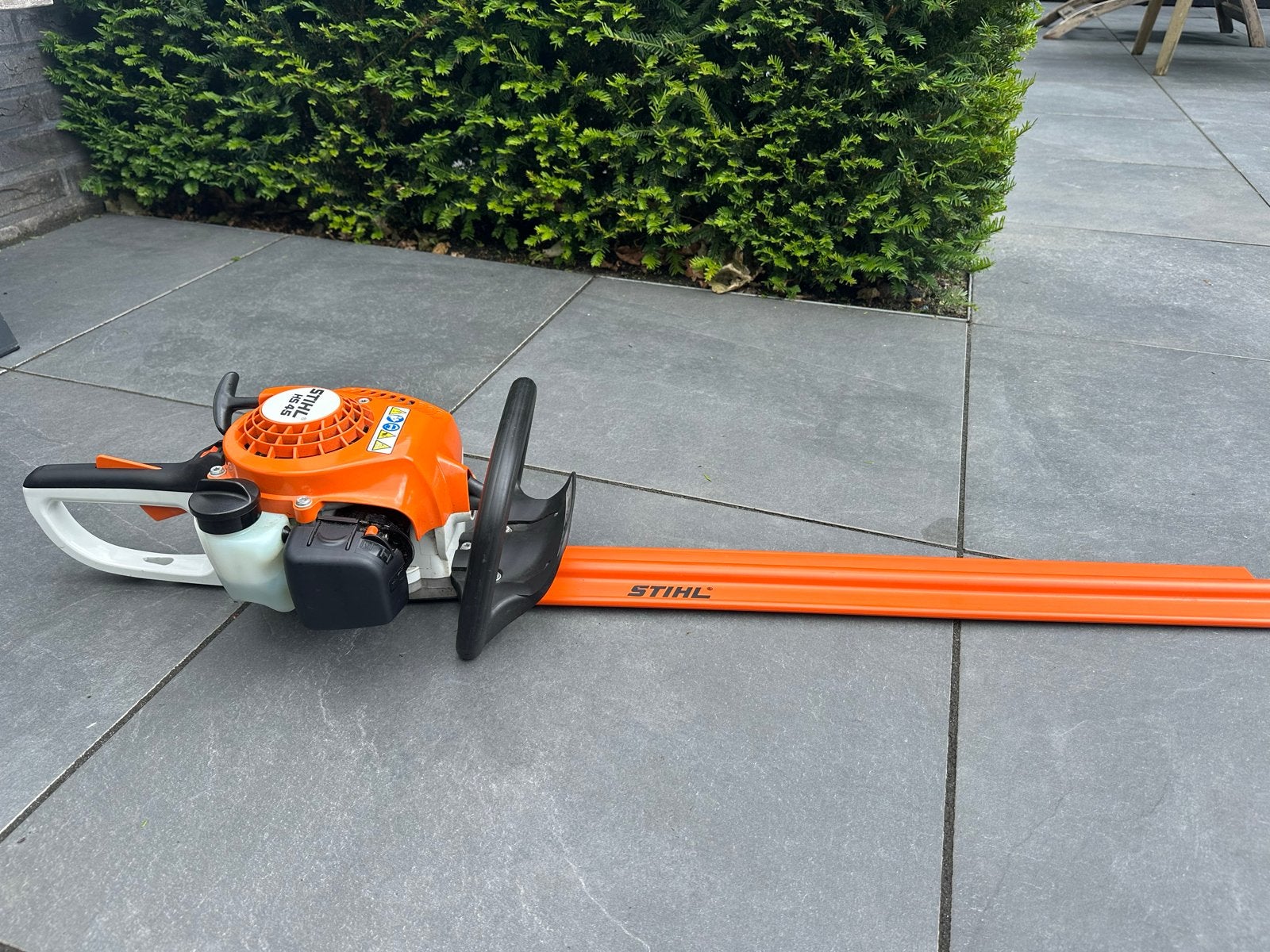Stihl HS 45 | benzine heggenschaar | 45 cm - 42280112937, Ophalen of Verzenden, Benzine