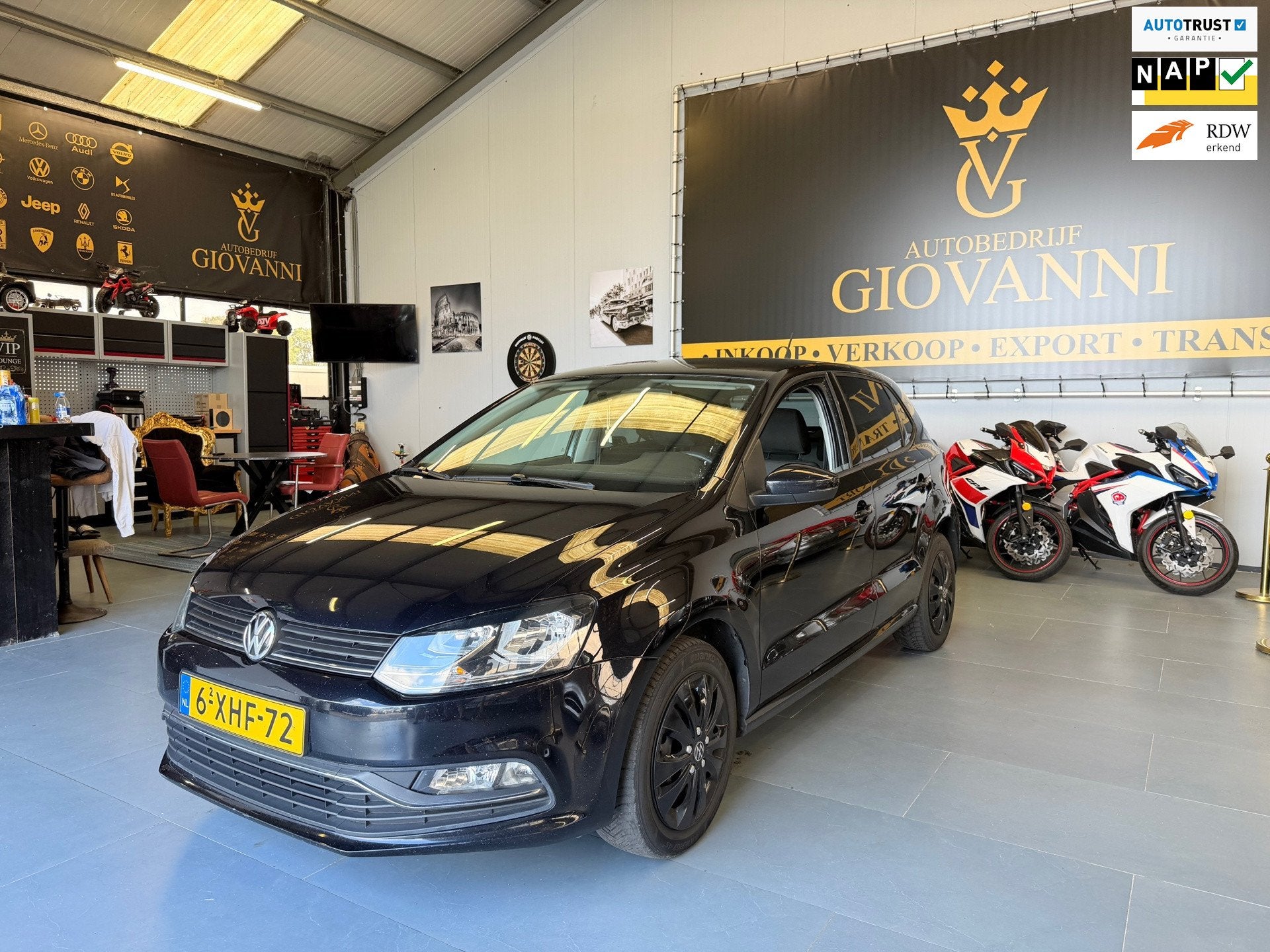 Volkswagen Polo 1.4 TDI Comfortline inruil mogelijk, Gebruikt, Euro 6, 1051 kg, Zwart