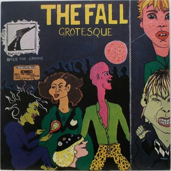 the fall / grotesque after the gramme - punk - ZELDZAAM, LP, Gebruikt, Ophalen of Verzenden, Punk Rock