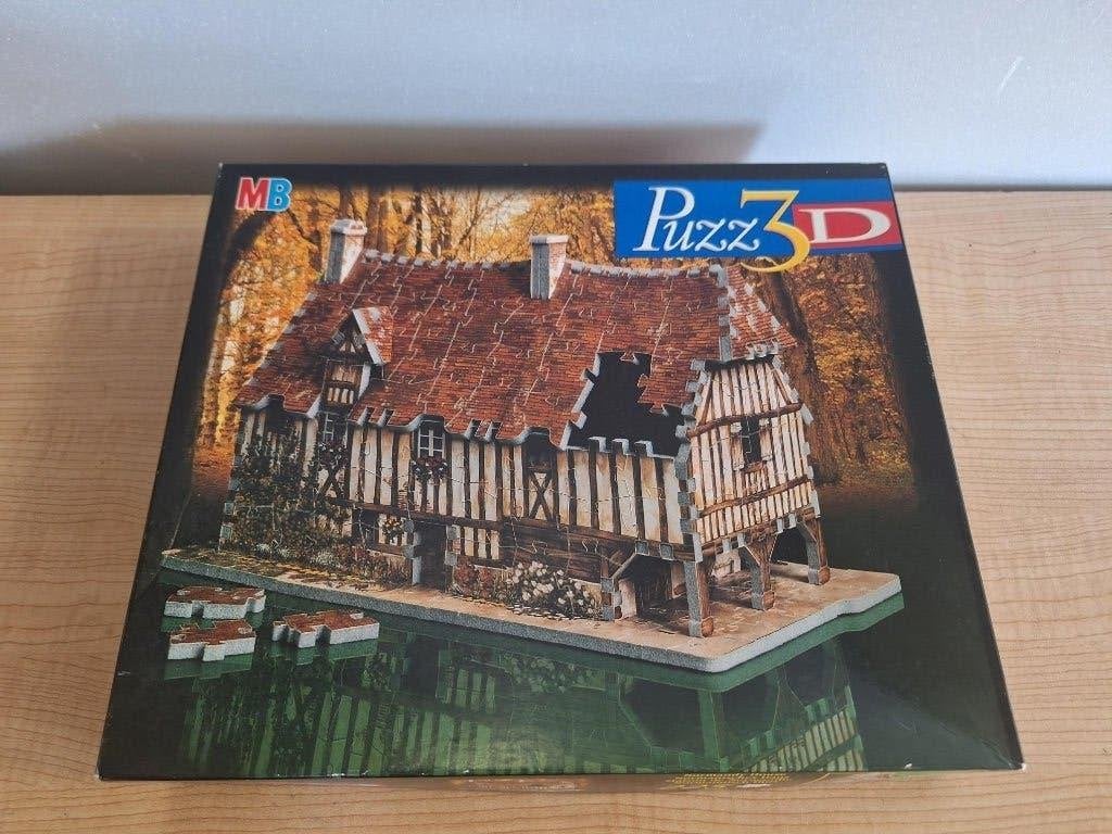 puzzel 3D van MB, Ophalen of Verzenden, Minder dan 500 stukjes, Zo goed als nieuw, Rubik's of 3D-puzzel