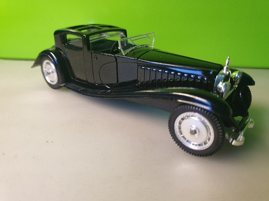 Solido - Bugatti Royale Coupe de Ville 1928 [zwart] 1/43 MIB, Hobby en Vrije tijd, Ophalen of Verzenden, Nieuw, Auto, Solido