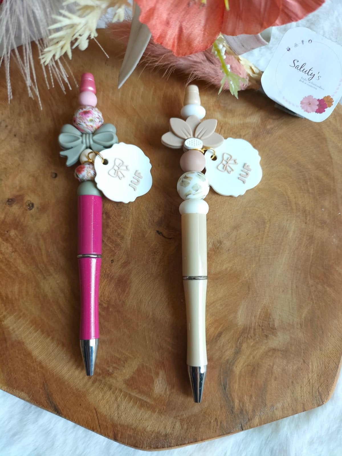 Nieuw • Juf pen cadeautje, Nieuw, Ophalen of Verzenden, Saluty's kinder- en kraamcadeaus, Info@salutys.nl