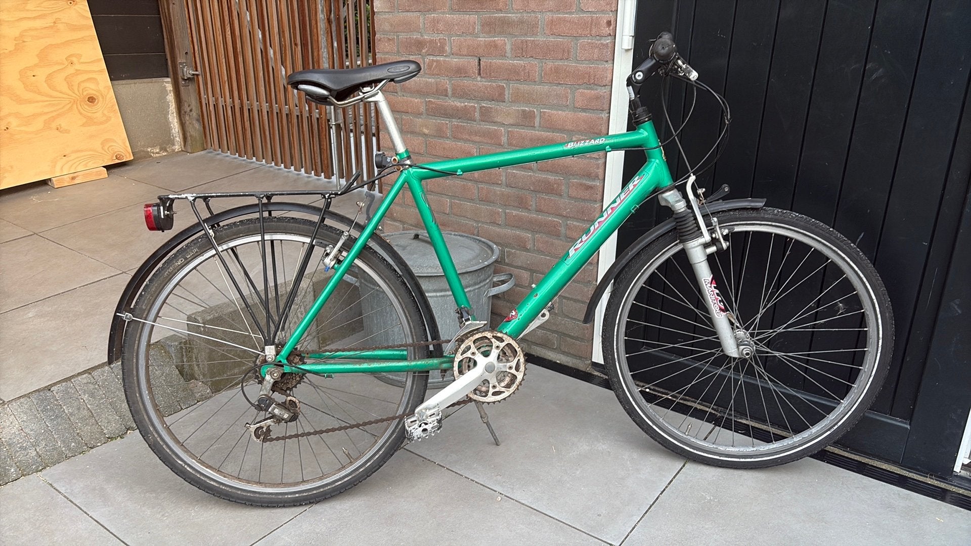Mountainbike stadsfiets met 21 versnellingen, Ophalen, Gebruikt, Overige merken, Versnellingen