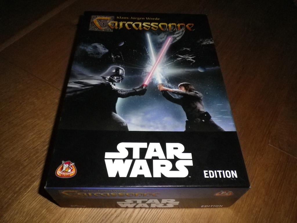 Carcassonne Star Wars edition, Ophalen of Verzenden, Zo goed als nieuw, White Goblin Games