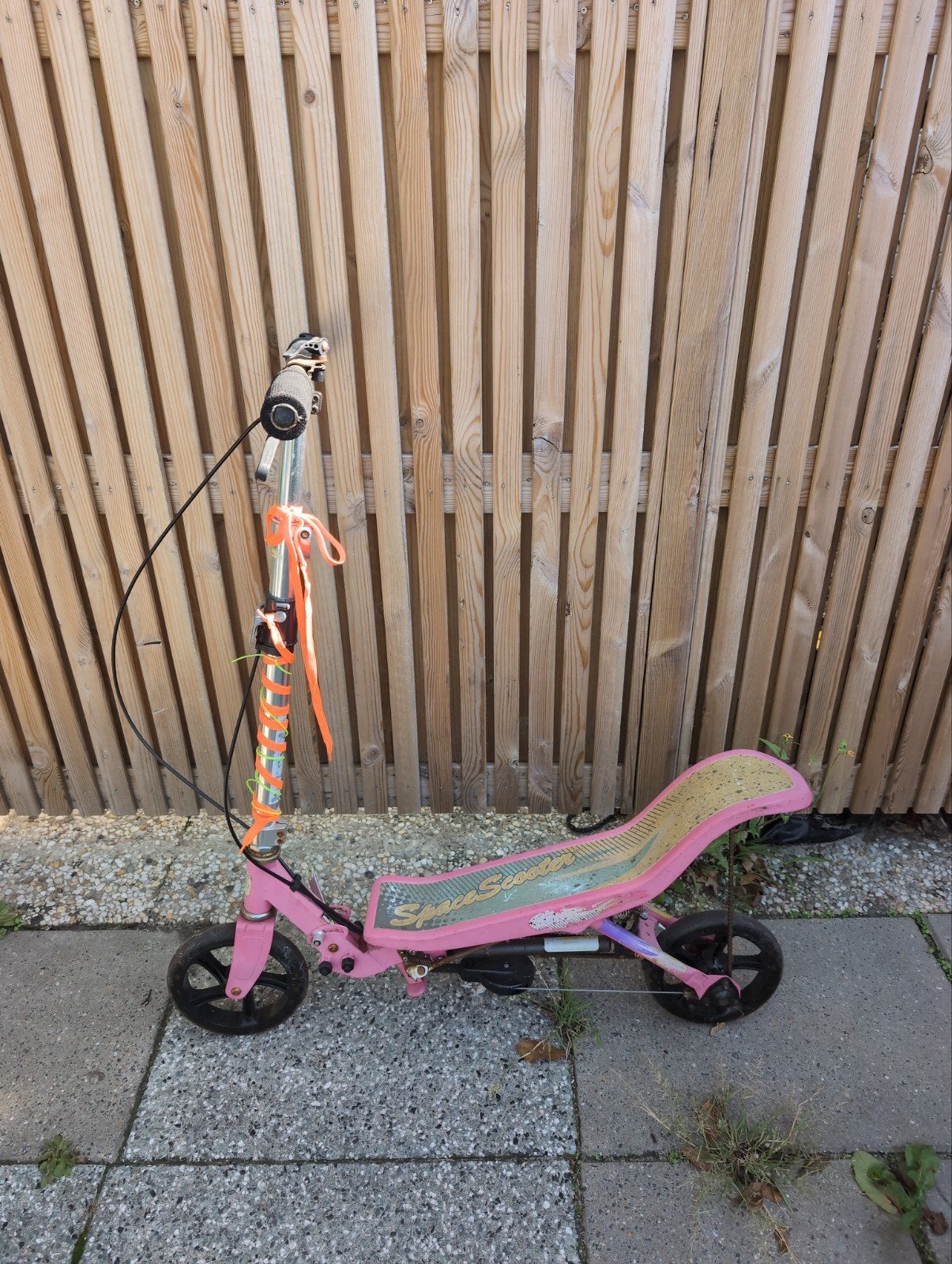 Roze Space Scooter, gebruikt, Fietsen en Brommers, Ophalen, Gebruikt, Gewone step, Space Scooter