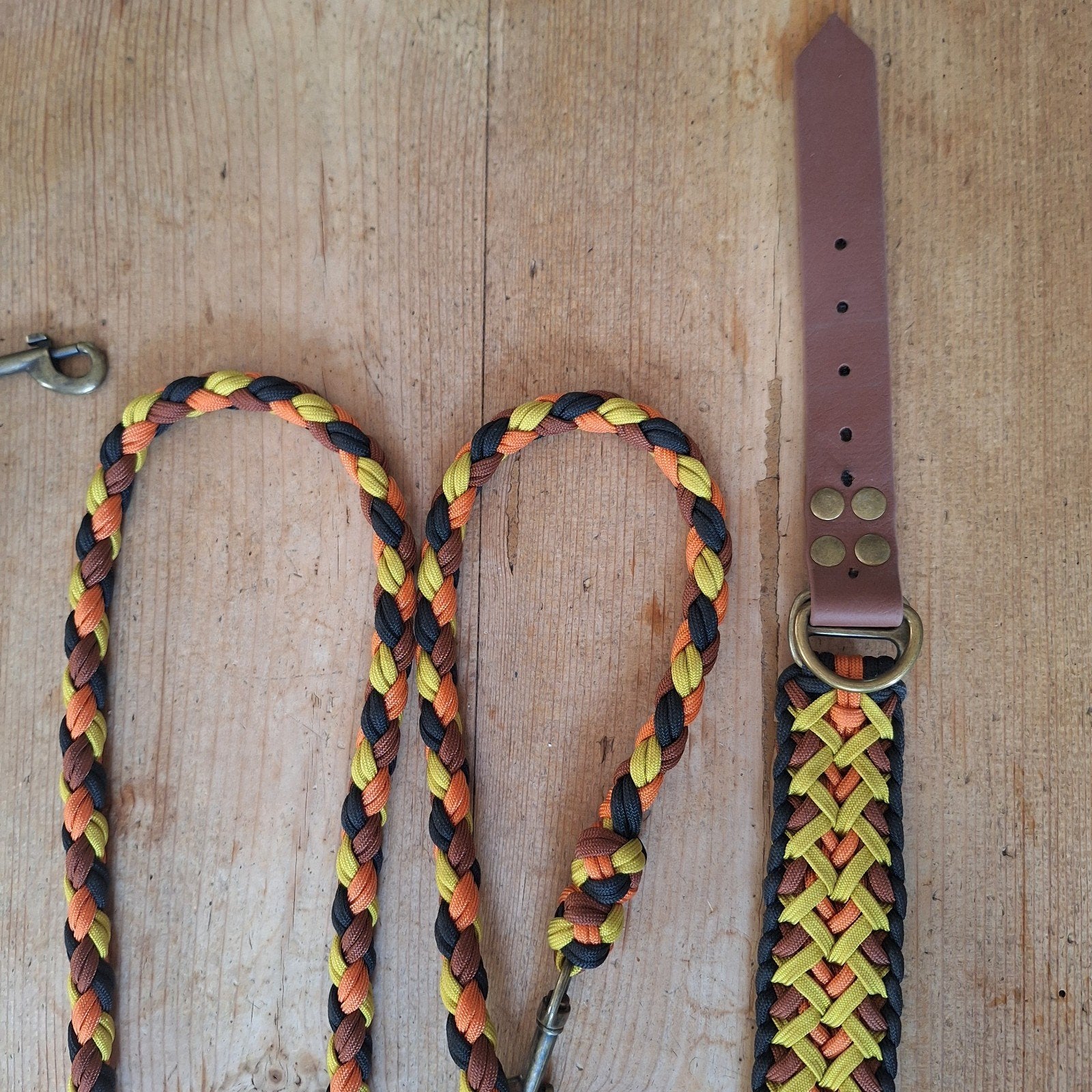 mooie honden halsband met riem, voor middelgrote tot groot, Dieren en Toebehoren, Ophalen of Verzenden, Zo goed als nieuw
