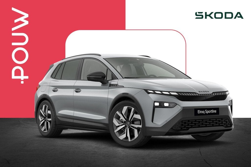 Skoda Elroq 85 286pk Sportline | Business Upgrade Advanced, Auto's, Skoda, Bedrijf, Te koop, Elroq, 360° camera, ABS, Achteruitrijcamera
