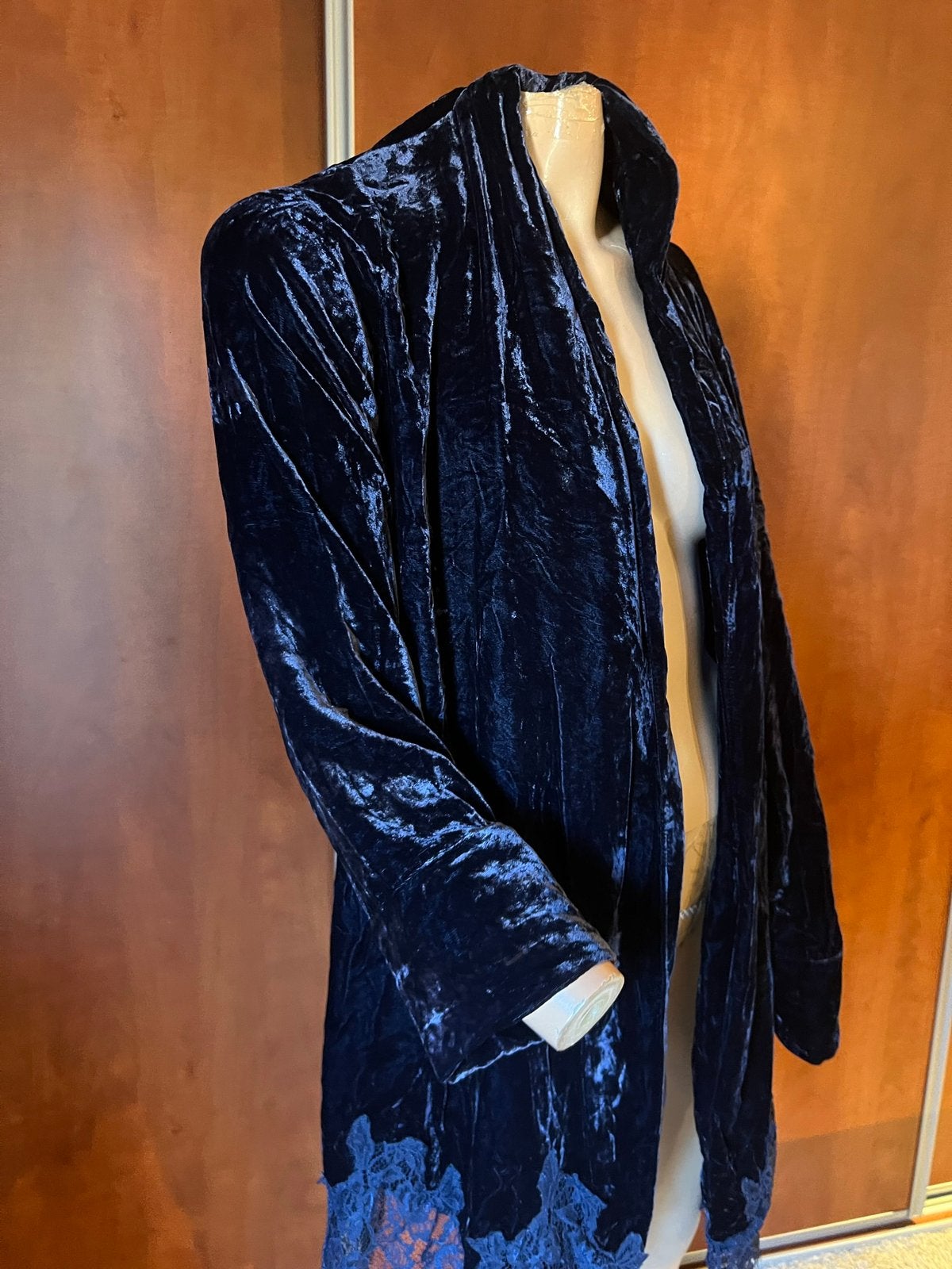 Gold Hawk vest maat m origineel ZGAN VELOURS, Maat 38/40 (M), F, F, Blauw