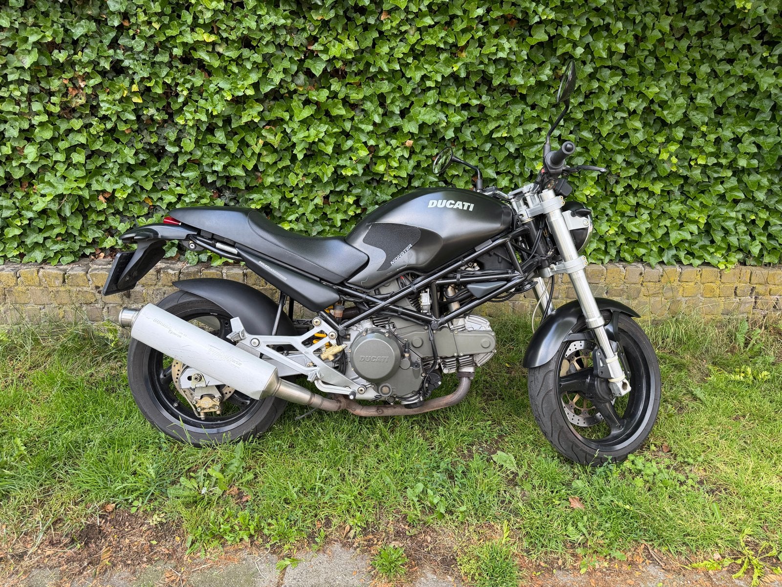 Ducati Monster 600 Dark - Nieuwe accu, rijdt super!, Gebruikt, Particulier, Handgeschakeld, Naked bike
