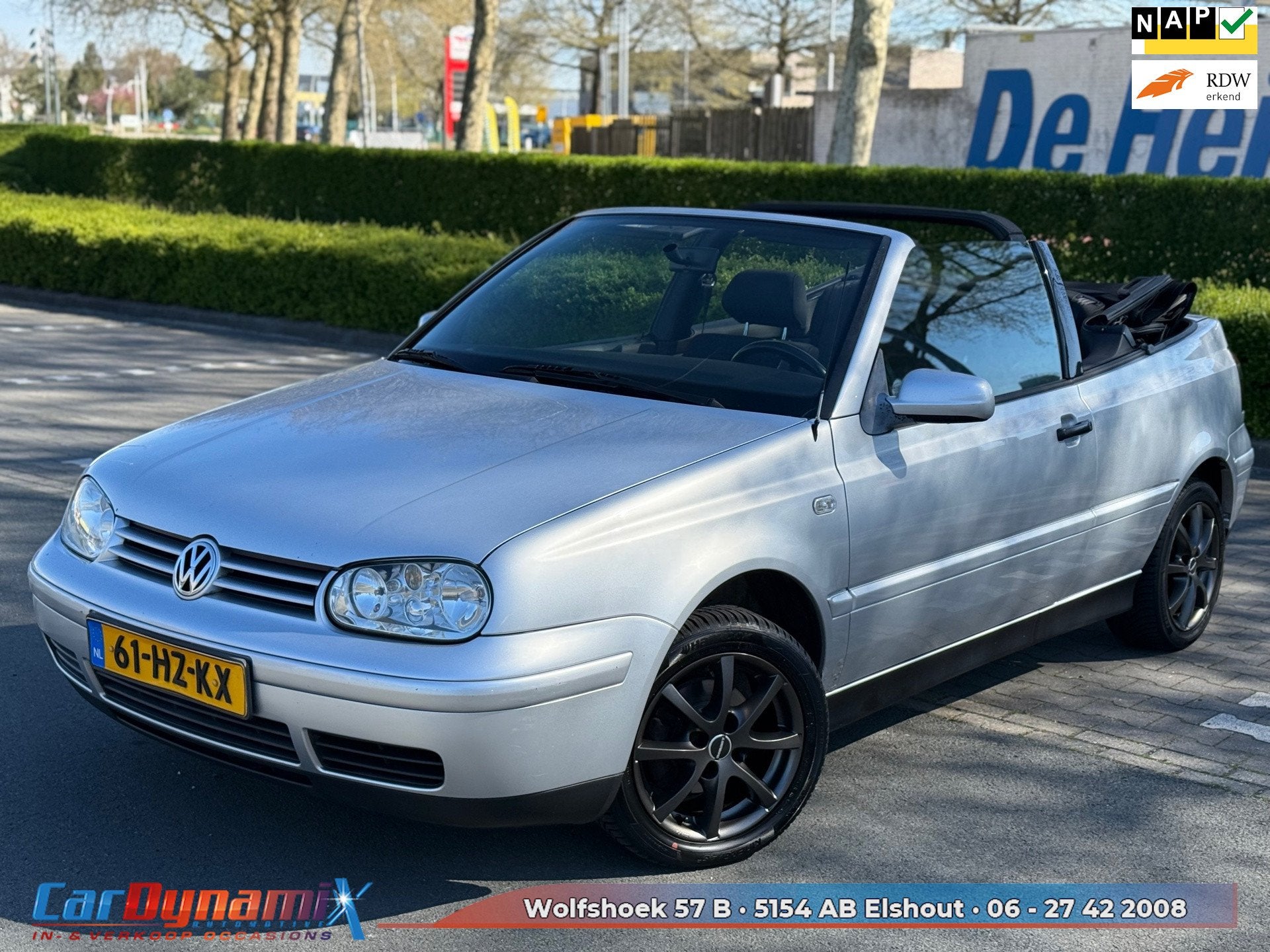 Volkswagen Golf Cabriolet 2.0 Trendline | Nieuwe APK | Rijd, Gebruikt, 4 cilinders, 4 stoelen, 116 pk