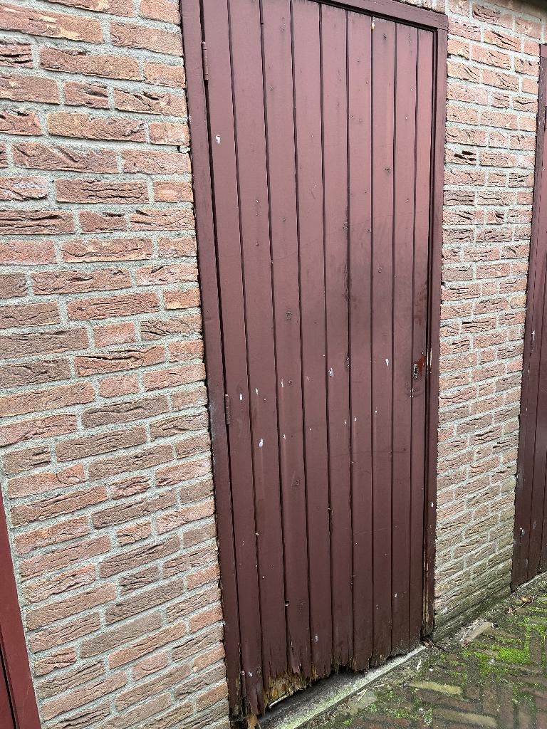 Gezocht : Berging Buiten deur 78 x210, Doe-het-zelf en Verbouw, Deuren en Horren, Gebruikt, Minder dan 80 cm, Buitendeur, 200 tot 215 cm