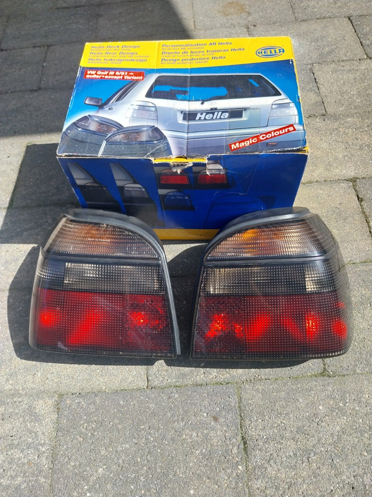 Vw golf 3 Hella Magic Colours Black, Auto-onderdelen, Verlichting, Ophalen of Verzenden, Gebruikt