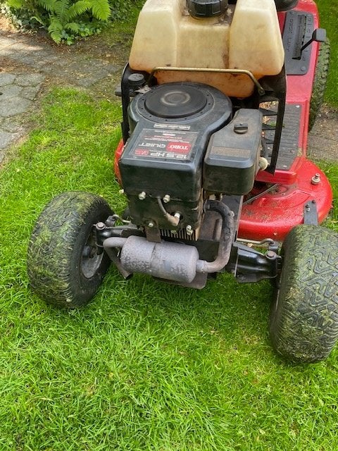 Gezocht Briggs & stratton motor 12,5 pk, Ophalen, Gebruikt, Elektrische starter, Toro