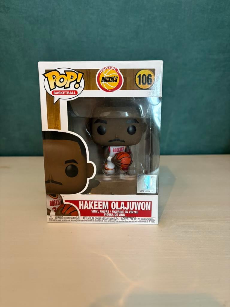 Funko Pop Houston Rockets, Hakeem Olajuwon, Verzamelen, Ophalen of Verzenden, Zo goed als nieuw