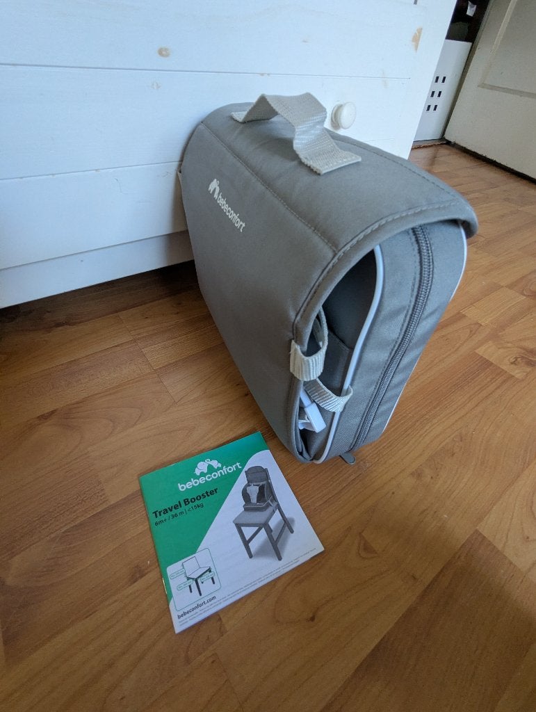 Bebeconfort Travel Booster - Draagbare stoelverhoger, Ophalen, Zo goed als nieuw, Overige typen, Gordel(s)