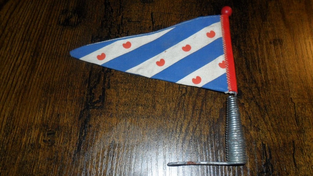 fietsvlaggetje Friesland 50'r jr, Diversen, Ophalen of Verzenden, Gebruikt