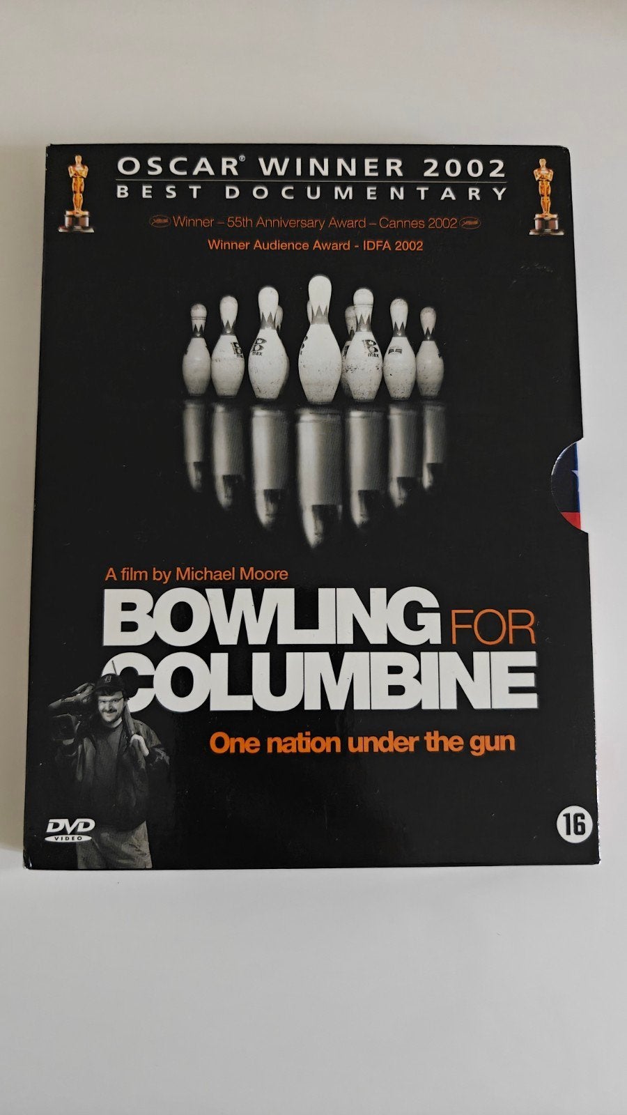 Bowling for Columbine DVD 2002, Alle leeftijden, Ophalen of Verzenden, Zo goed als nieuw