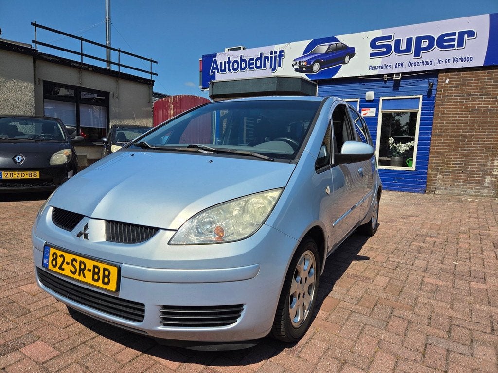 Mitsubishi Colt 1.3 Invite, Auto's, Mitsubishi, Stof, Gebruikt, 31 €/maand, Blauw