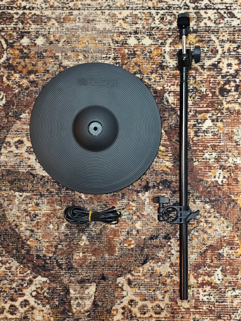 Roland CY-14R-T Crash Cymbal | MDY Houder TD-17 | Drumstel, Drums of Percussie, Ophalen of Verzenden, Roland, Info@roland.com
