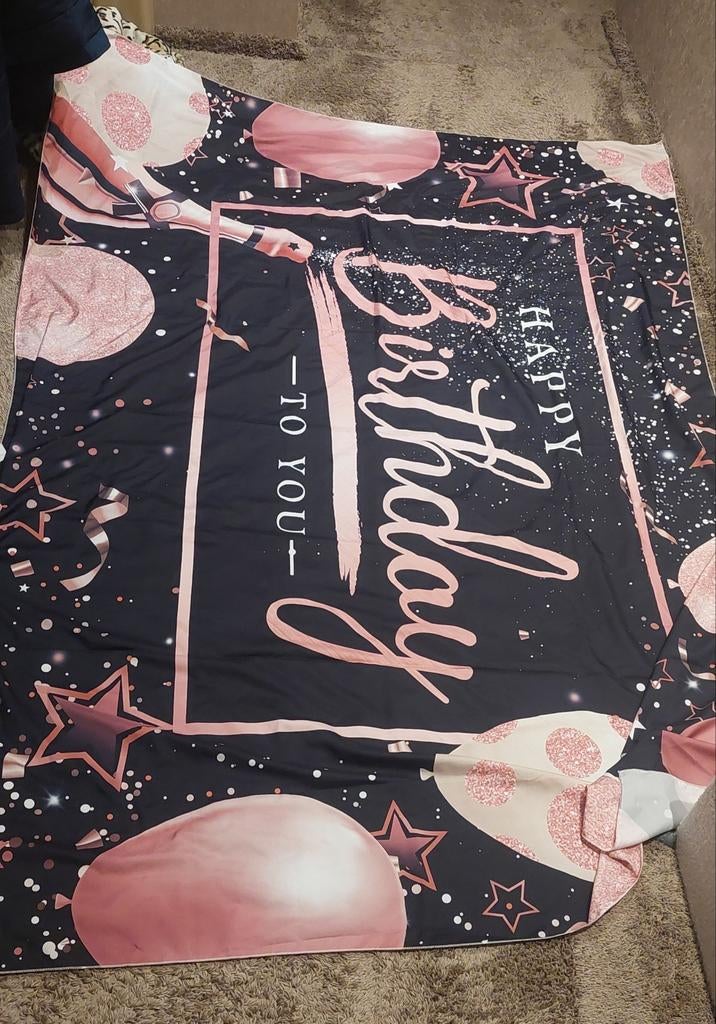 Verjaardags wanddecoratie, Hobby en Vrije tijd, Ophalen of Verzenden, Zo goed als nieuw