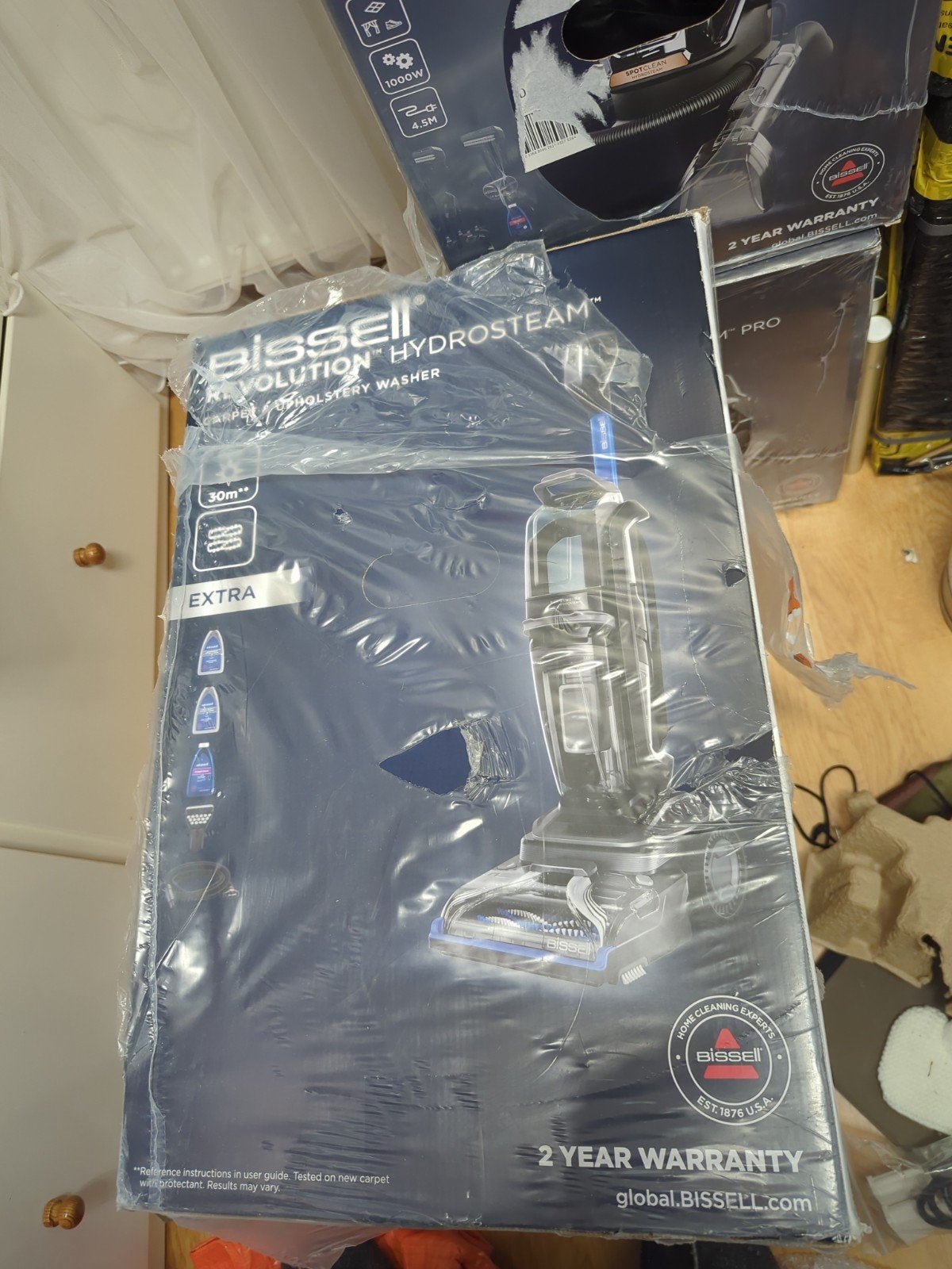 Bissell Hydrosteam tapijt Reinigrr Tapijtreiniger Revolution, Ophalen of Verzenden, Nieuw