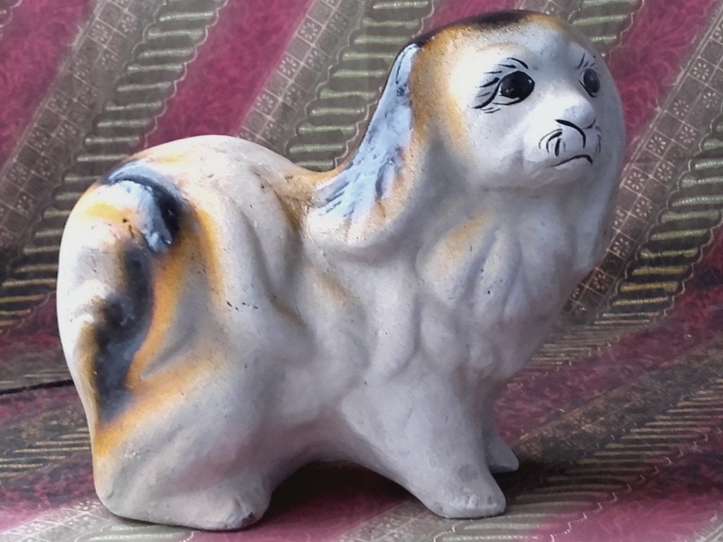 Zeldzame antieke spaarpot uit Engeland als een hond 24 cm., Antiek en Kunst, Ophalen of Verzenden