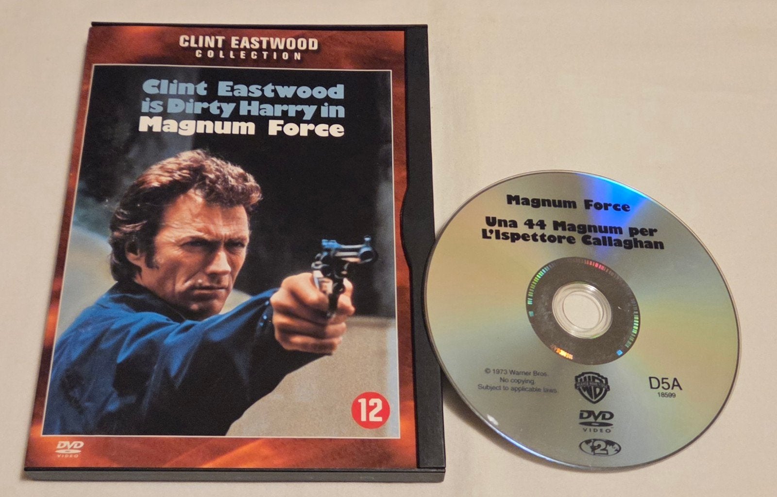Clint Eastwood Magnum Force Dvd Actie, Vanaf 16 jaar, Ophalen of Verzenden, Zo goed als nieuw
