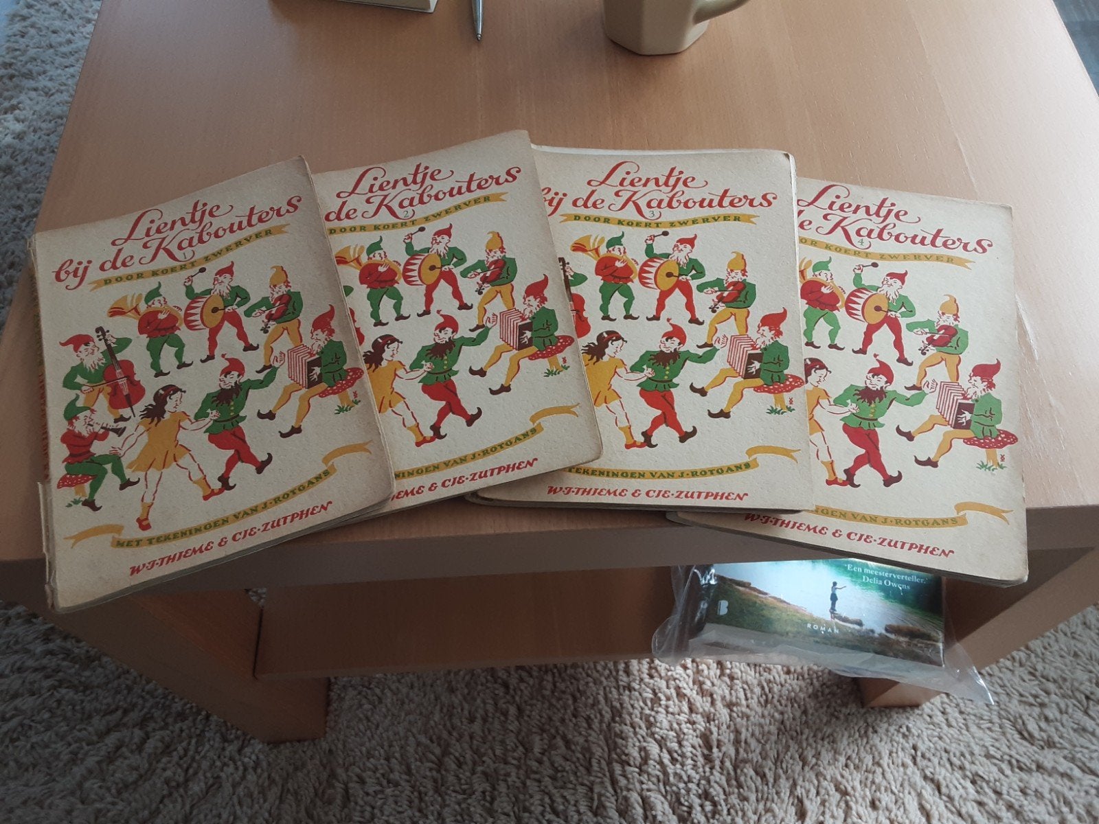Lientje bij de Kabouters - Complete set (4 delen), Boeken, Ophalen, Gelezen, Koert Zwerver, Sprookjes