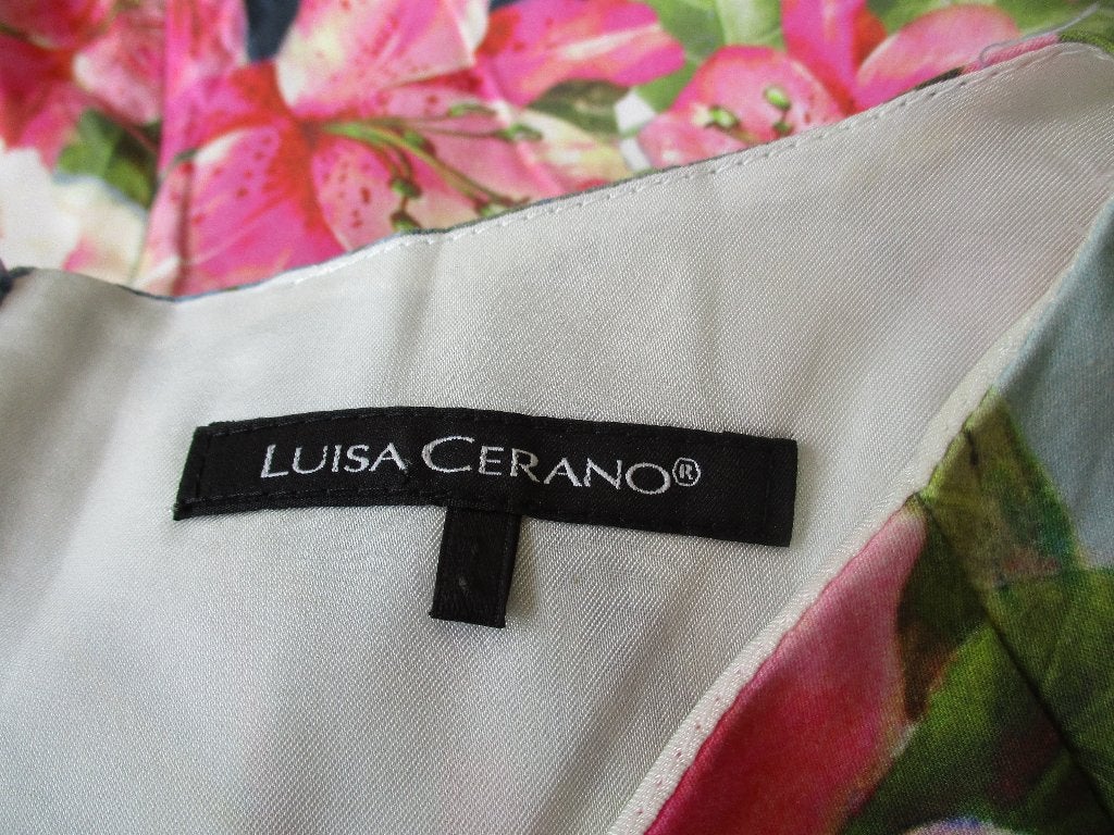 Luisa Cerano, size 44, Kleding | Dames, Jurken, Maat 42/44 (L), Zo goed als nieuw, Meerkleurig, Verzenden