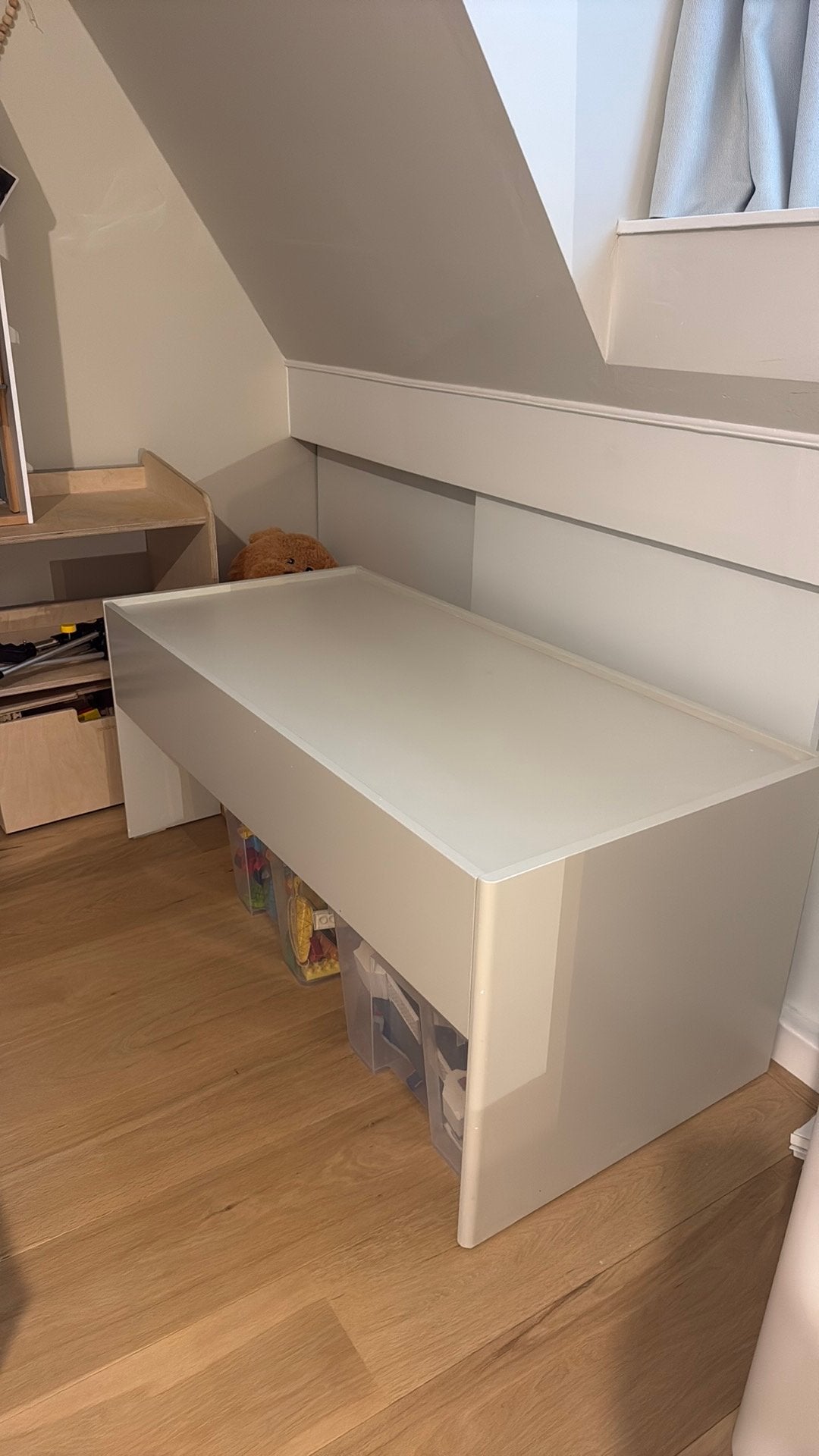 Ikea Dundra - kleur ‘shaded white’ Farrow & Ball, Ophalen, Gebruikt, IKEA