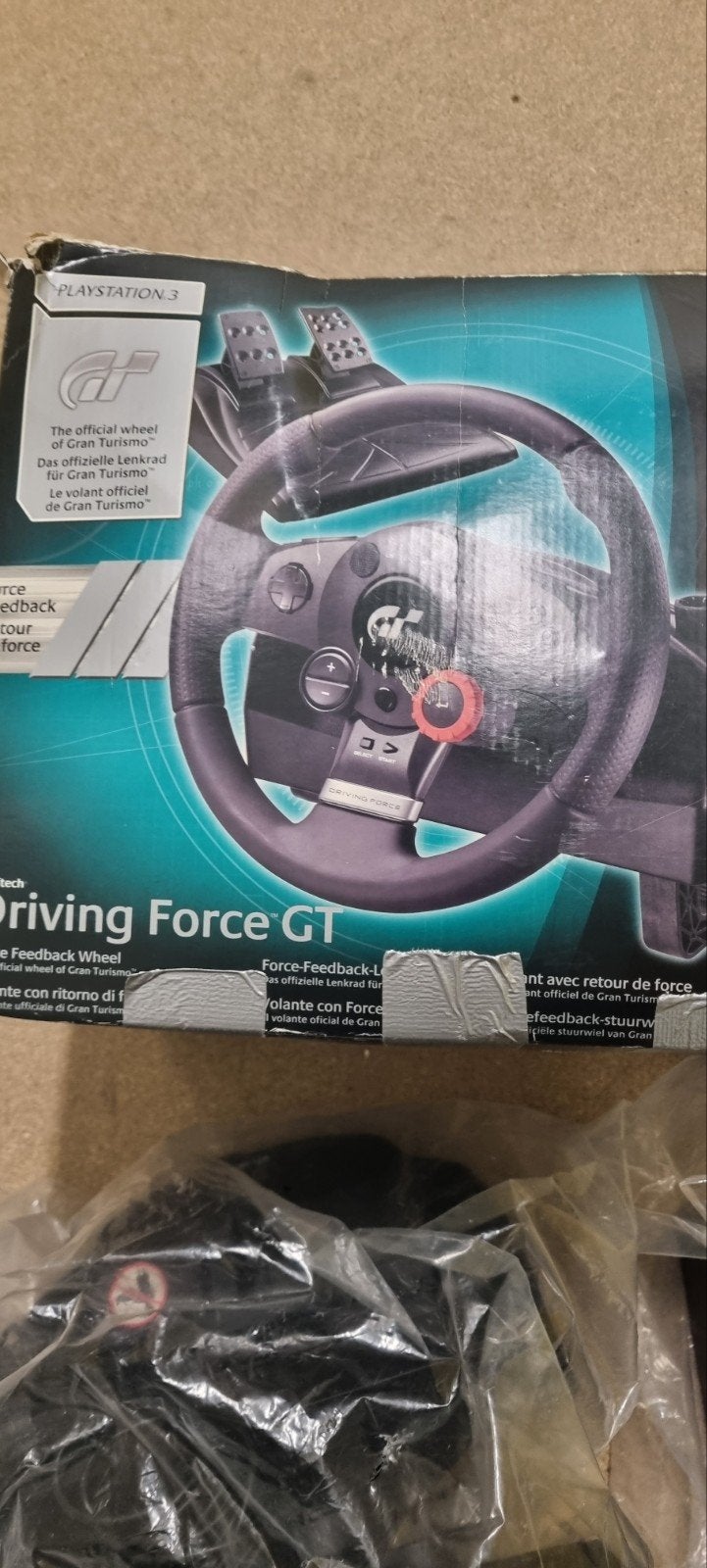 Logitech Driving Force GT Stuurwiel voor PlayStation 3, Ophalen, Gebruikt, Met 1 controller, Slim