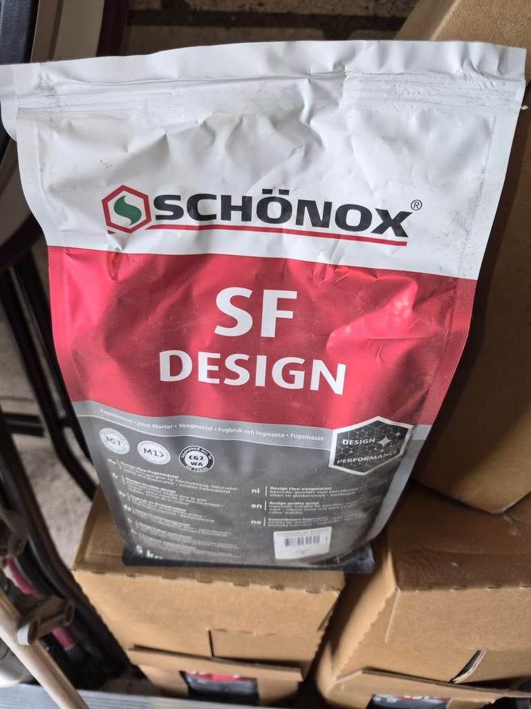 Voegmortel Schönox SF Design, Ophalen