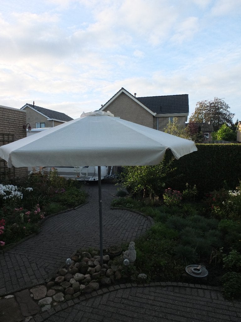 parasol, Tuin en Terras, Ophalen, 2 tot 3 meter, Zo goed als nieuw, Waterdicht