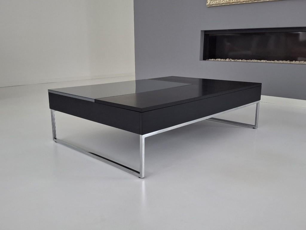 Salon Tafel van BoConcept zwart (maten 80x113x32 cm) 50 Euro, Huis en Inrichting, Tafels | Salontafels, Ophalen, 100 tot 150 cm