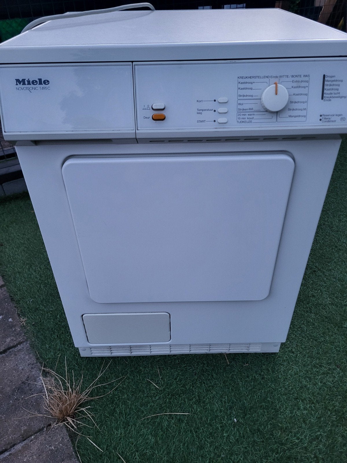 condens droger Miele, Ophalen, 6 tot 8 kg, Gebruikt, Voorlader