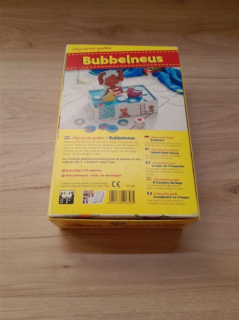 Bubbelneus - mijn eerste spellen - haba - s3767, Verzenden, Zo goed als nieuw