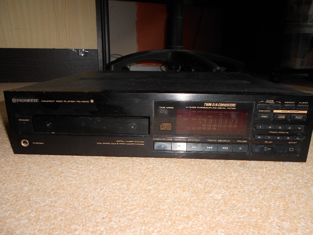 Goede Pioneer PD-X540 vintage cd speler, redelijk zeldzaam, Audio, Tv en Foto, Ophalen, Gebruikt, Pioneer