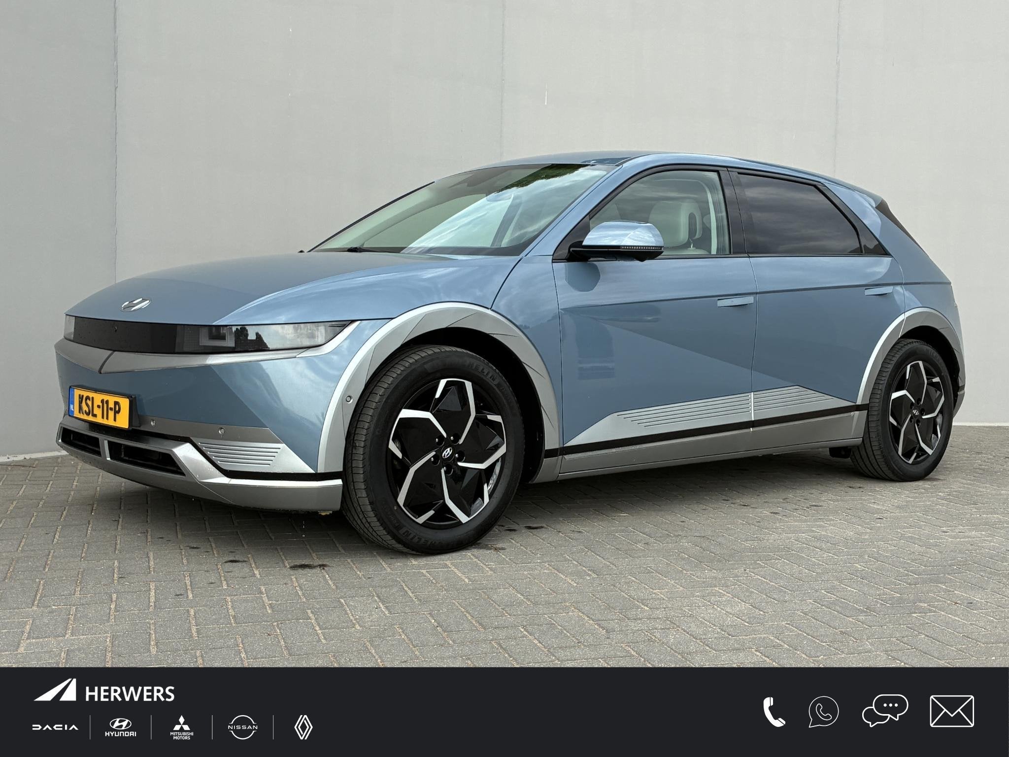Hyundai IONIQ 5 Lounge 77.4 kWh / SOH 100% / Fabrieksgaranti, Auto's, Hyundai, Automaat, Achterwielaandrijving, Gebruikt, IONIQ 5
