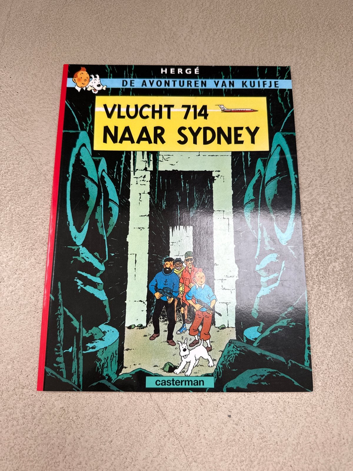 Kuifje: Vlucht 714 naar Sydney - Hergé Casterman, Boeken, Eén stripboek, Ophalen, Gelezen