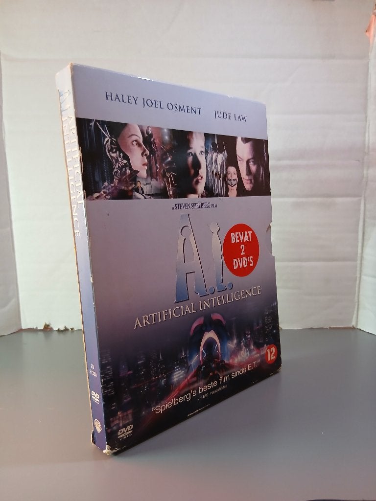 A.I. Artificial Intelligence  (2 disc S.E) !!! ZGAN !!!, Cd's en Dvd's, Dvd's | Science Fiction en Fantasy, Engels, Alle leeftijden
