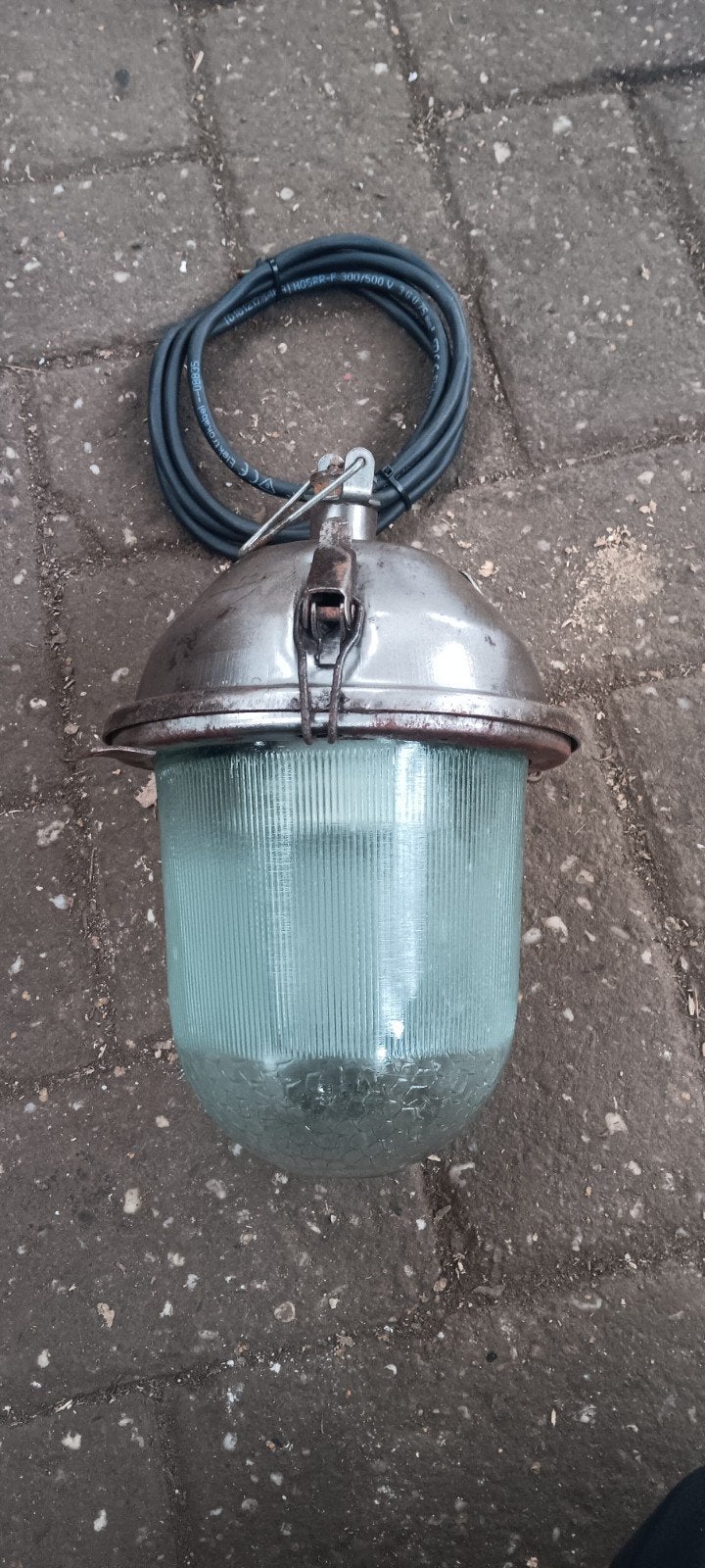 partij vintage industriële hanglampen bully, Ophalen of Verzenden