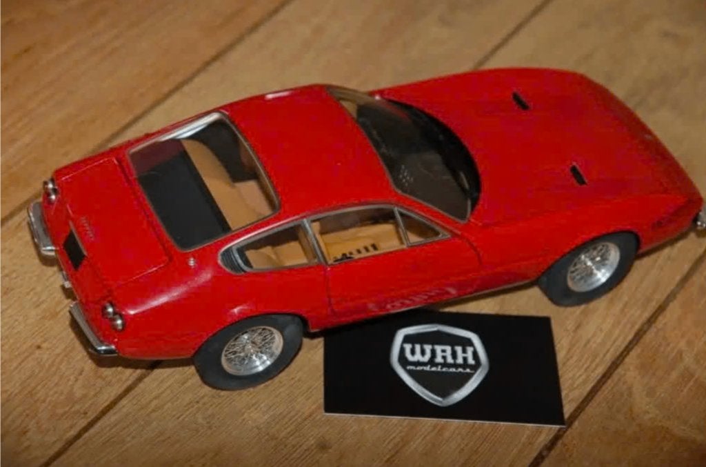 1:18 USED Ferrari 365 GTB4 Daytona rood Hotwheels elite WRH, Verzenden, Gebruikt, Auto, Hot Wheels