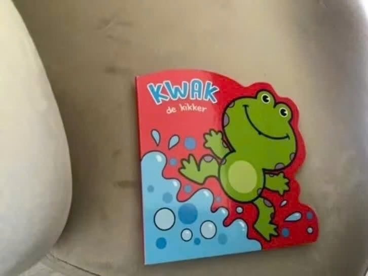 Kwak de Kikker babyboekje, Onbekend, Ophalen of Verzenden, Uitklap-, Voel- of Ontdekboek, 0 tot 6 maanden