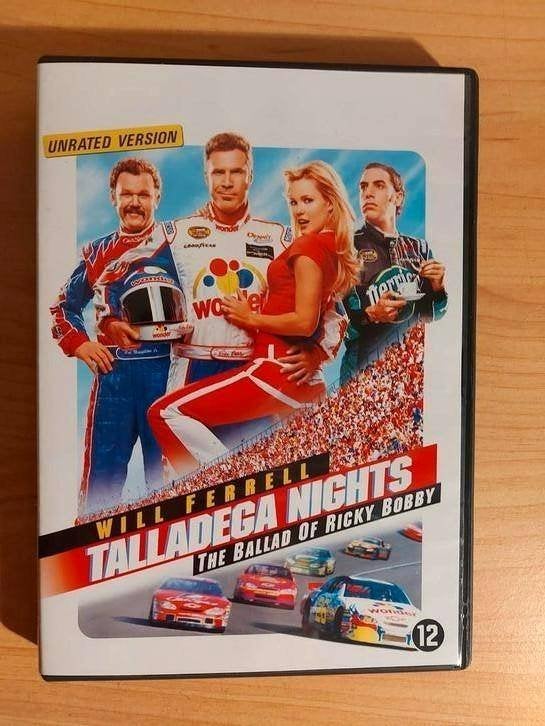 Talladega Nights - Will Ferrell Sacha Cohen (Borat), Alle leeftijden, Ophalen of Verzenden, Zo goed als nieuw, Actiekomedie