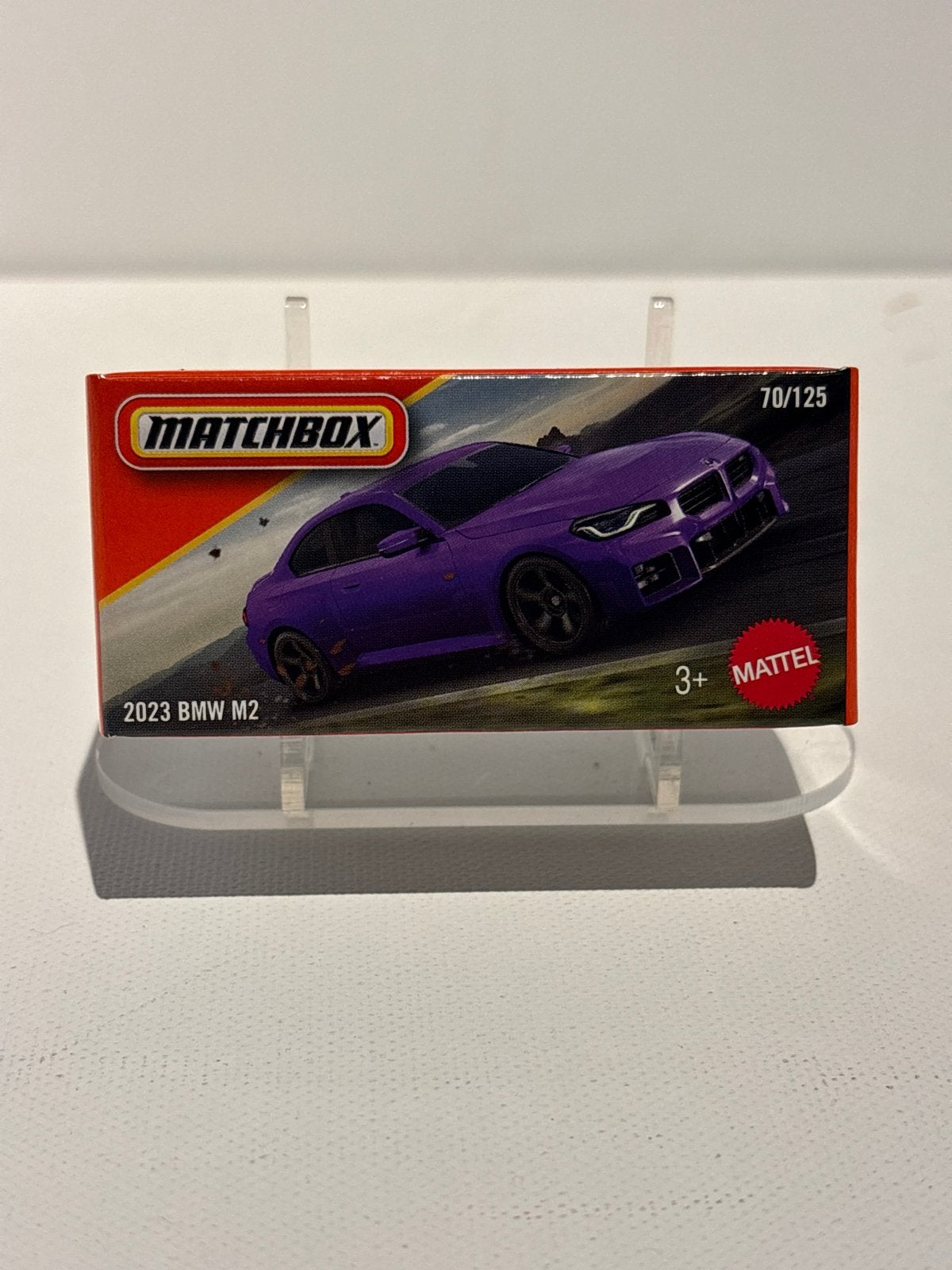 Matchbox 2023 BMW M2 - Paars modelauto, Auto, Nieuw, Ophalen of Verzenden, Mattel